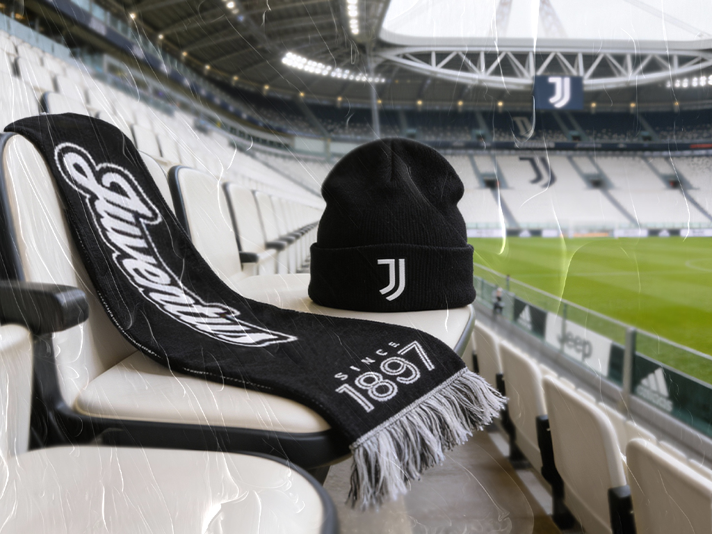 JUVE BERRETTO NERO, ADULTO | Ellepiu